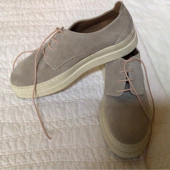 H BY HUDSON Suede Alfreton Preppy Boat Sneaker 40 - Picture 3 of 8